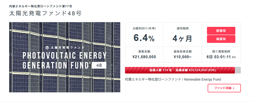 太陽光発電ファンド48号